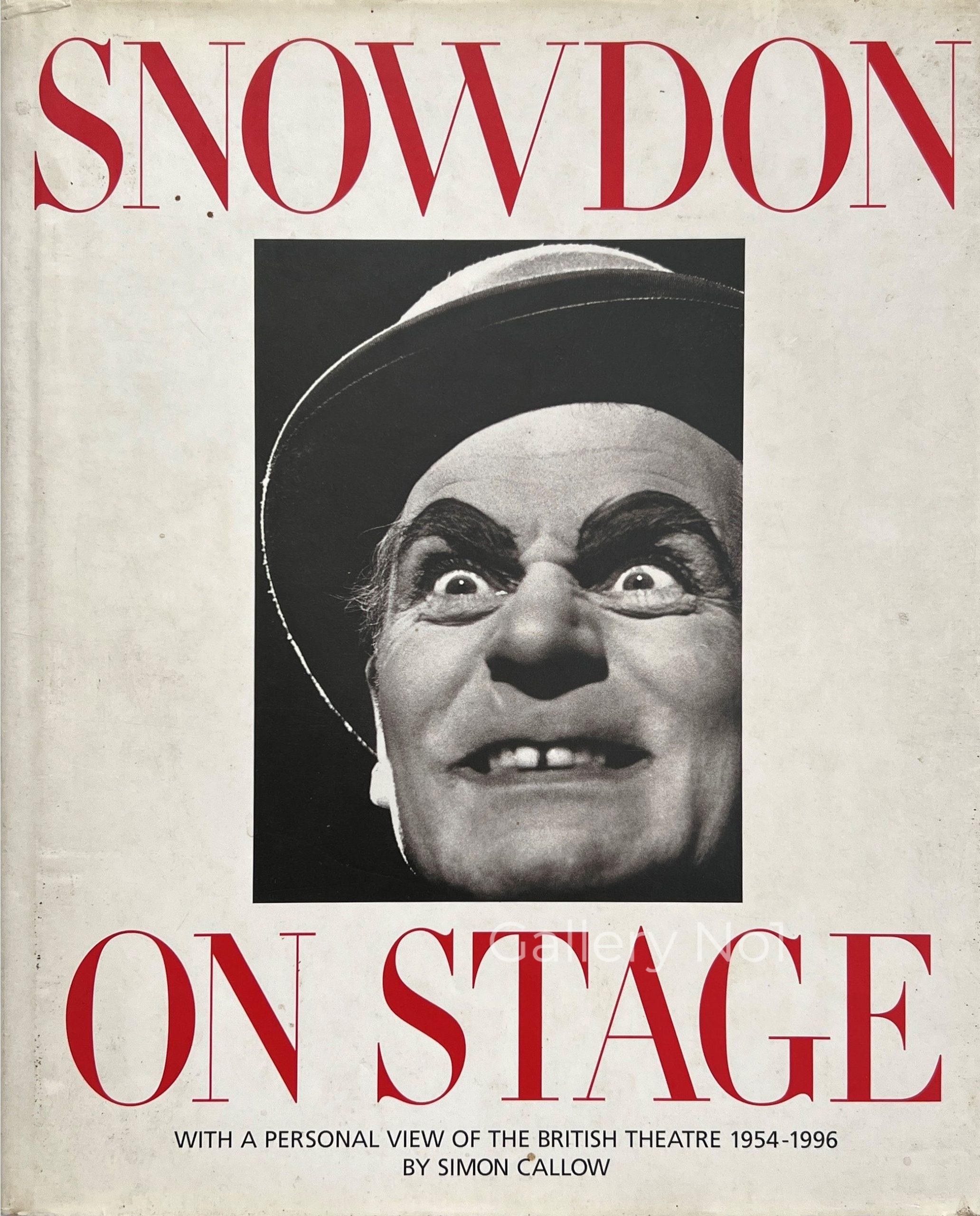 Gallery Number 1 - Photobook - Anthony Armstrong-Jones - Snowdon On Stage