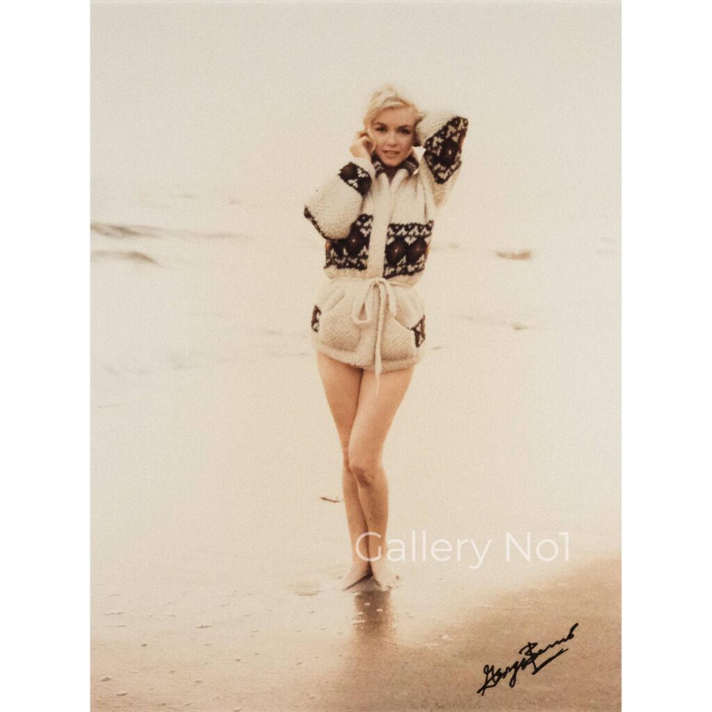 FIND GEORGE BARRIS PHOTOGRAPH OF MARILYN MONROE ON THE BEACH