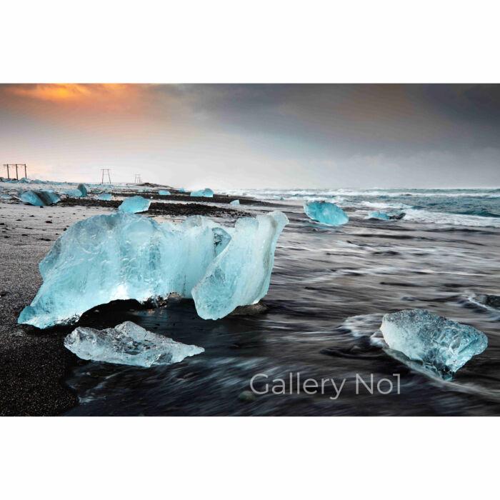 FIND PHOTOGRAPHS OF ICELAND BEACHES WITH ICE ON THEM FOR SALE